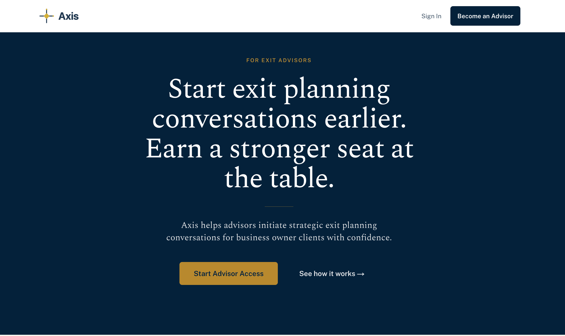 Screenshot of Axis